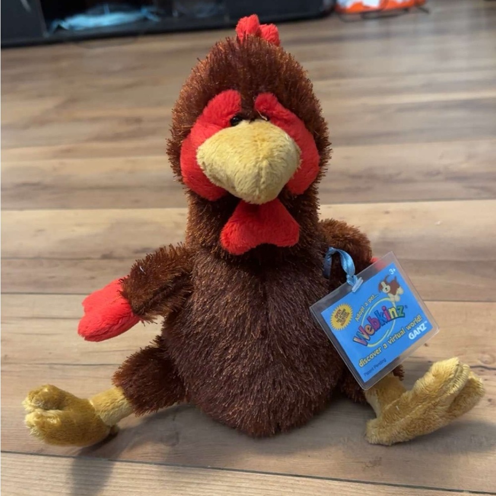 Webkinz Rooster with Sealed Code